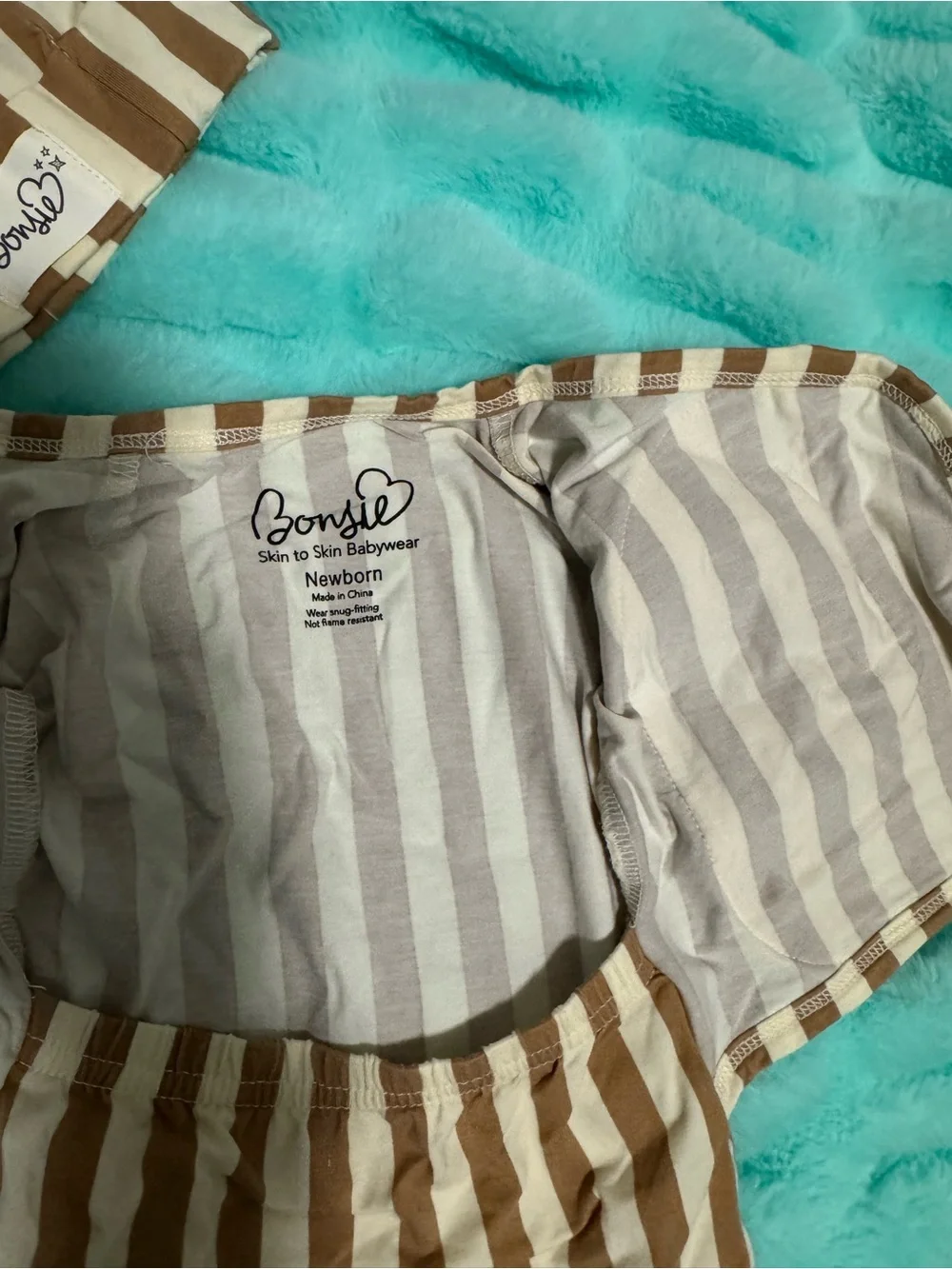 Bonsie baby bag set Newborn - Toffee Twist